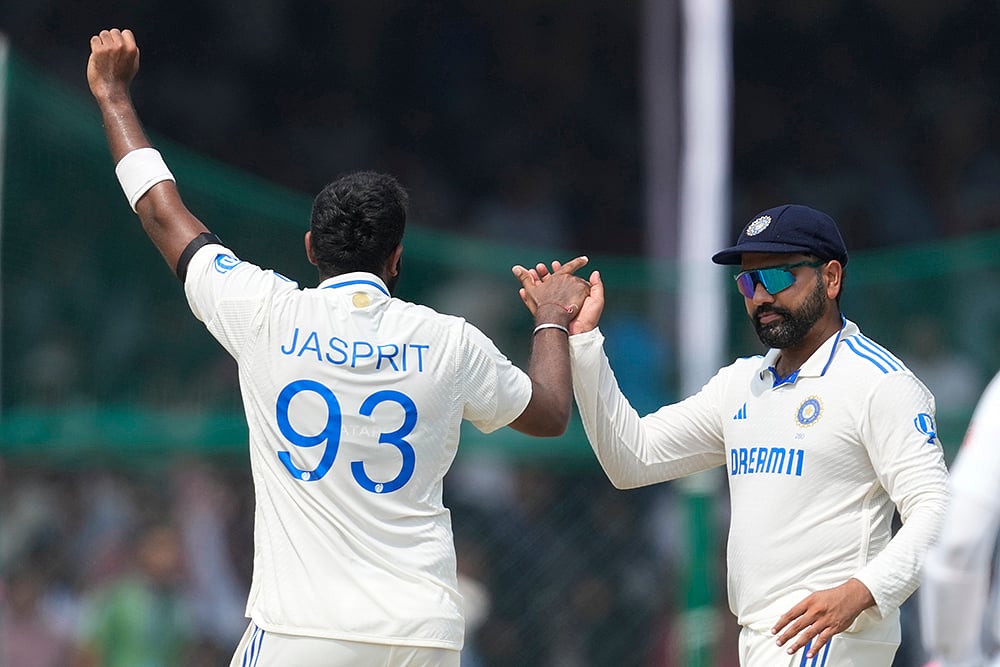 India vs Bangladesh Cricket 2nd test day 5 - Jasprit Bumrah