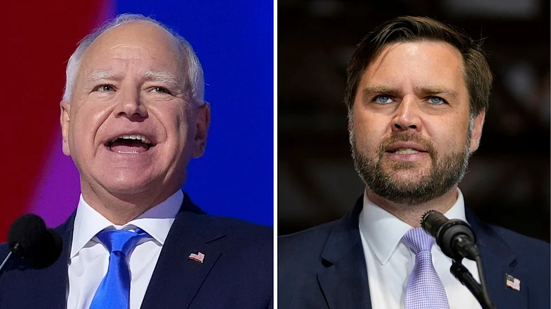 us elections 2024 vp debate tim walz jd vance