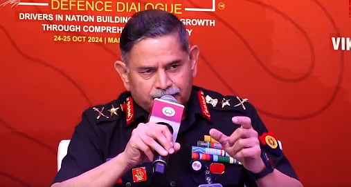 X/PTI : Chief of Army Staff Gen Upendra Dwivedi 