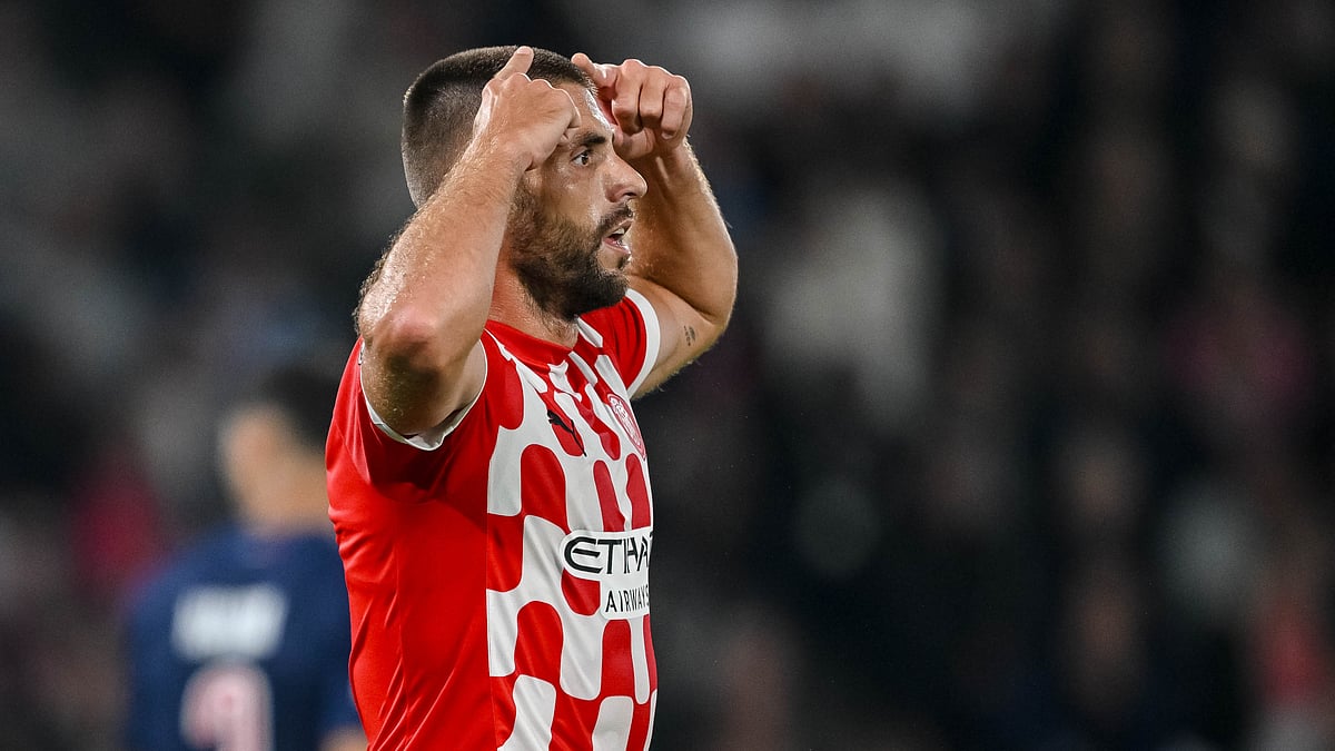 David Lopez in action for Girona - null
