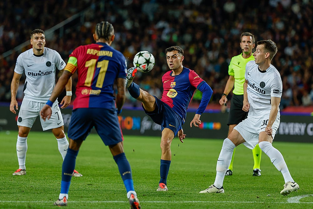 Spain Soccer Champions League: Young Boys vs Barcelona
