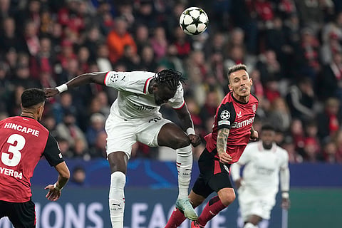 Champions League soccer match