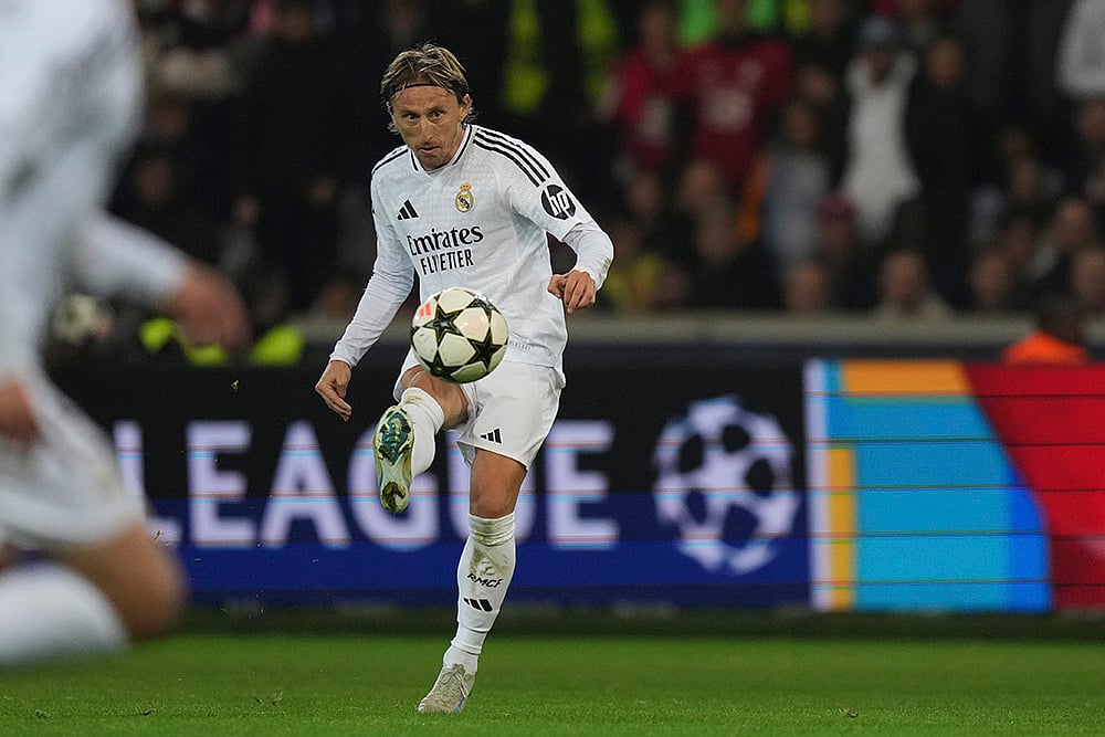 UEFA Champions League 2024-25, Lille vs Real Madrid photo gallery_ Luka Modric