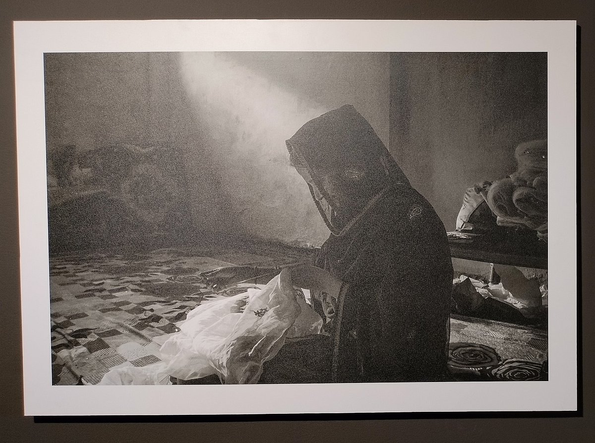 Picture from Fatima Juneds photo exhibition Taaron Ke Darmeyan