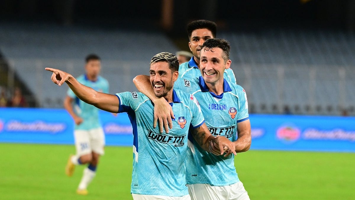 Photo: X | FC Goa : FC Goa players in the ISL 2024-25.