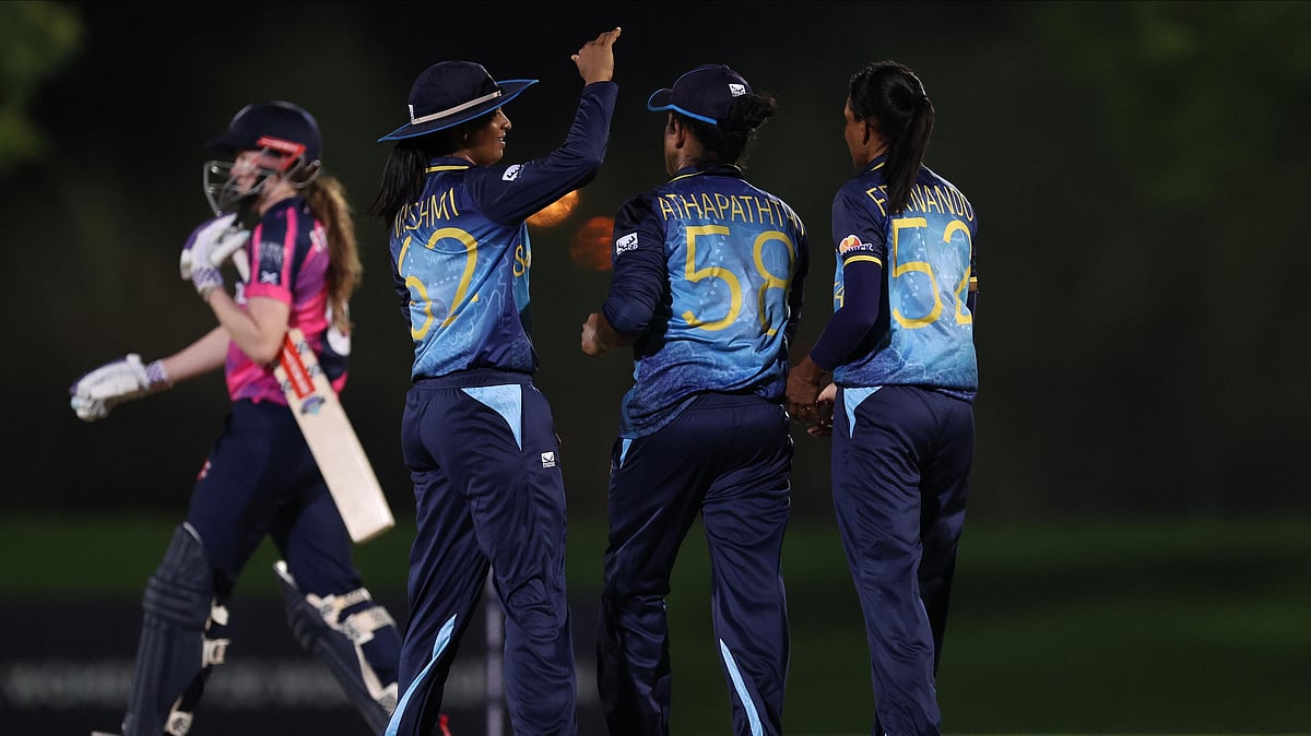 Photo: X | T20 World Cup : Sri Lanka women's national cricket team.
