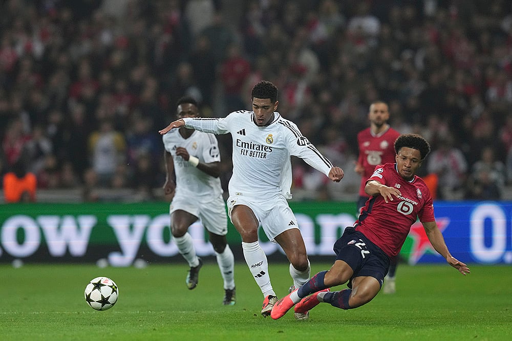 UEFA Champions League 2024-25, Lille vs Real Madrid photo gallery_Jude Bellingham
