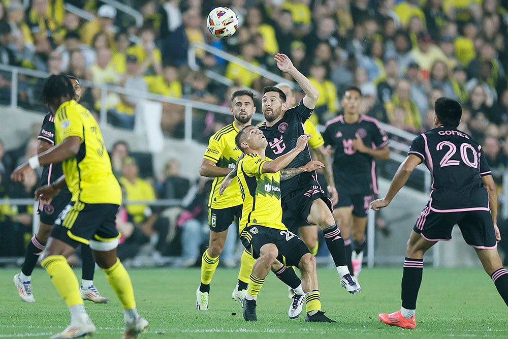 MLS Supporters Shield Columbus Crew vs Inter Miami photo gallery_ Lionel Messi