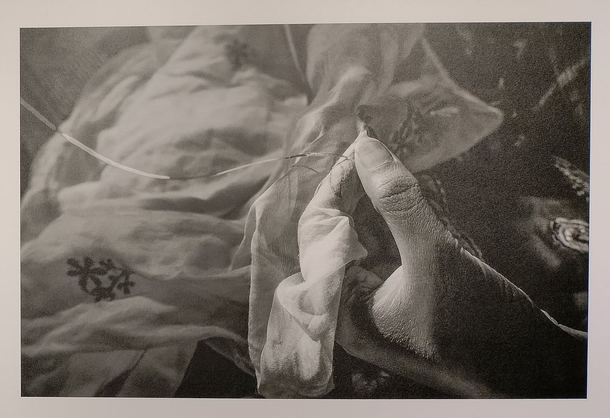 Picture from Fatima Juneds photo exhibition Taaron Ke Darmeyan
