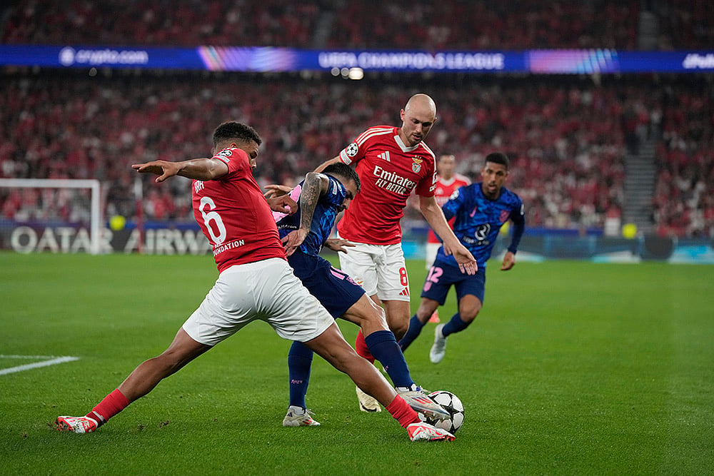 UEFA Champions League 2024-25, SL Benfica vs Atletico Madrid photo gallery_Angel Correa