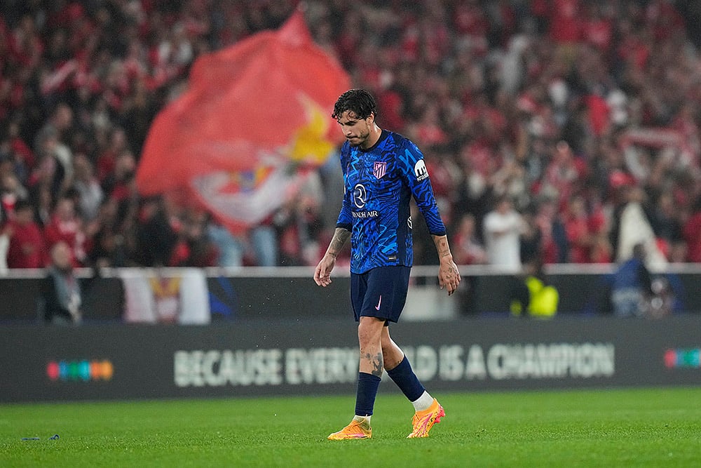 UEFA Champions League 2024-25, SL Benfica vs Atletico Madrid photo gallery_Jose Gimenez 