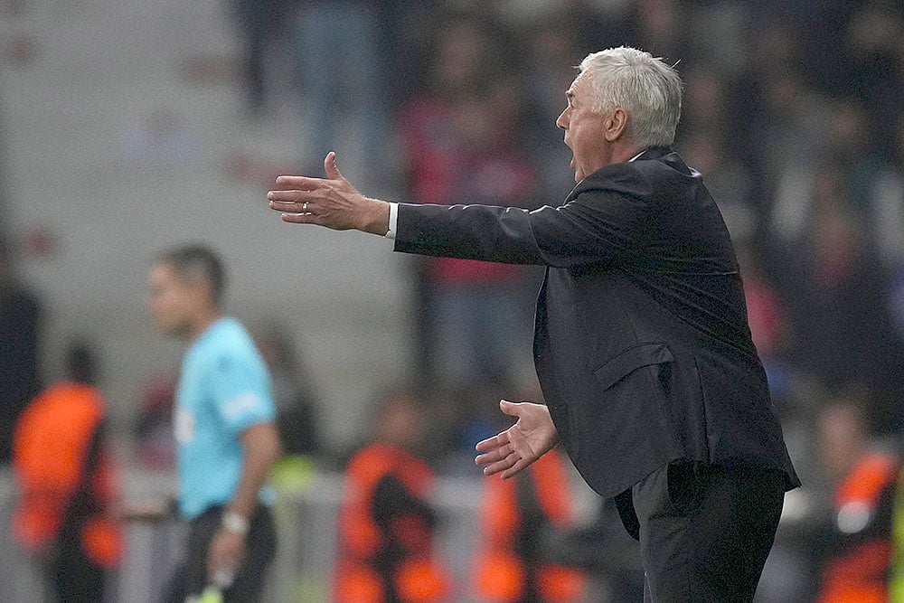 UEFA Champions League 2024-25, Lille vs Real Madrid photo gallery_Carlo Ancelotti 