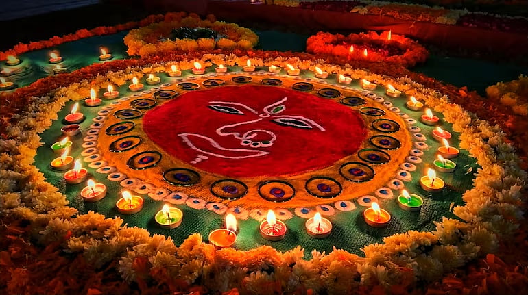 Traditional Rangoli
