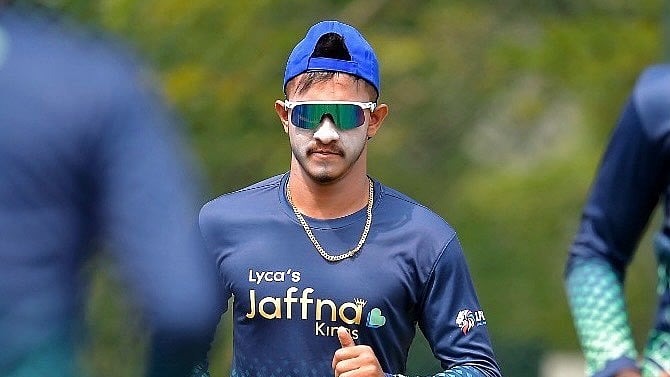 Instagram/@_praveenjaye12_ : Sri Lankan Cricketer Praveen Jayawickrama