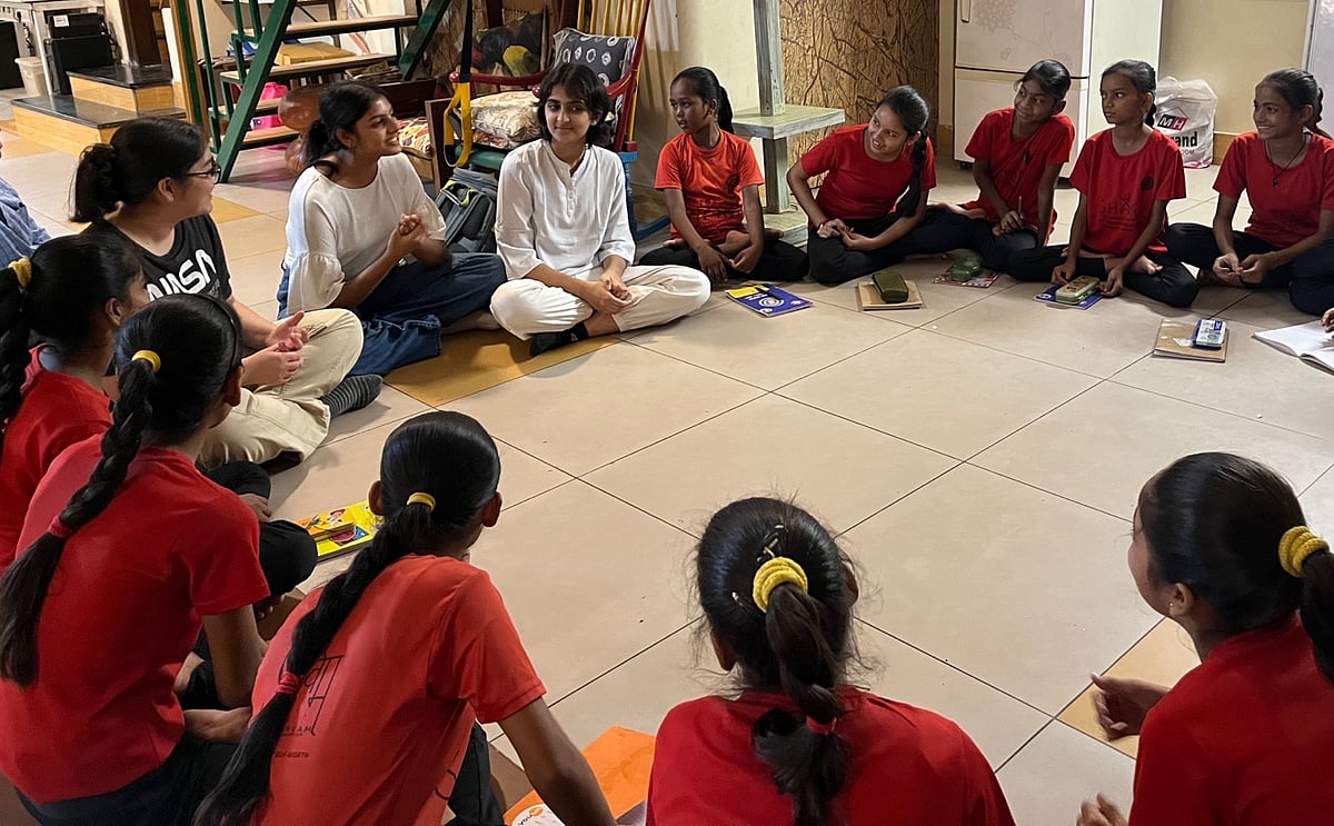 Picture taken at the Sarvam Shakti Foundation