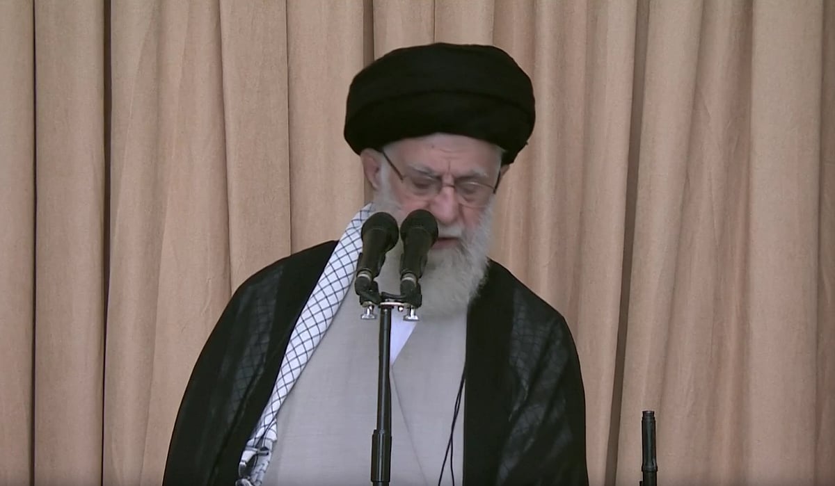  The sermon comes just days after Iran's missile attacks on Israel and ahead of the one-year anniversary of the Israel-Hamas war in Gaza. - Reuters