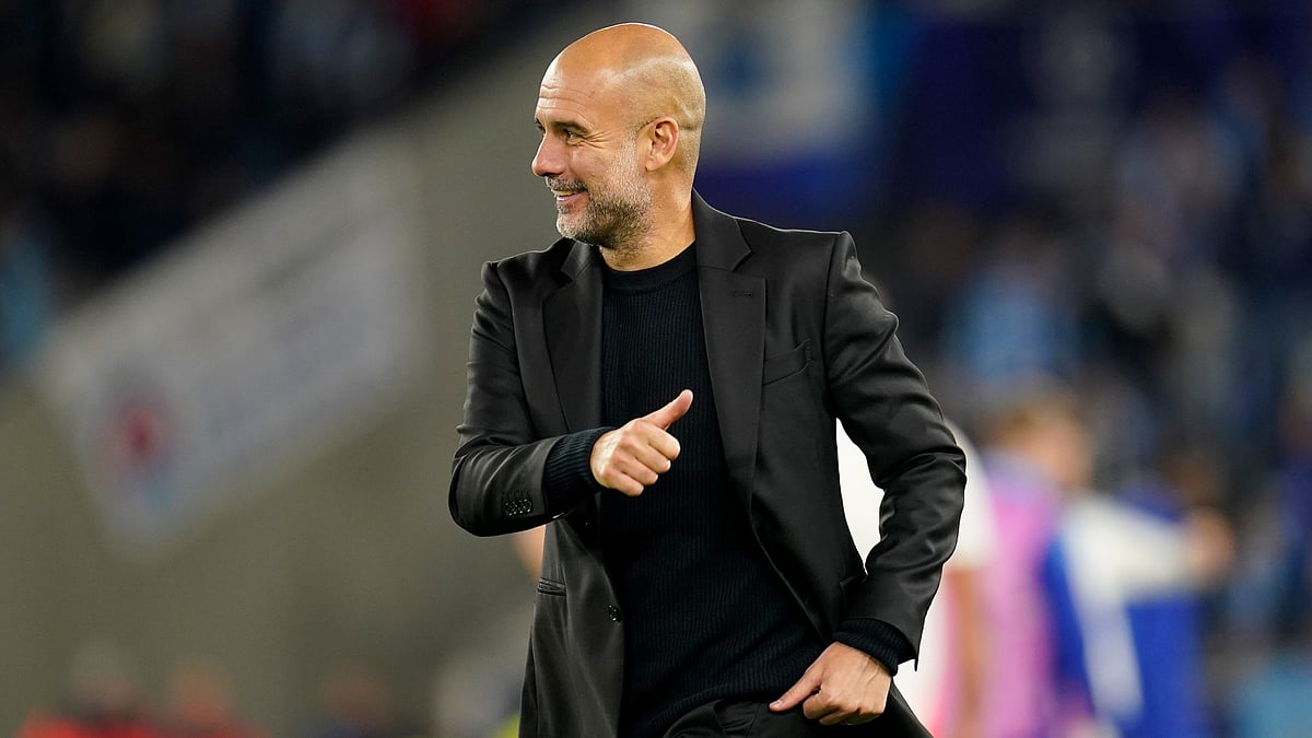 Manchester City manager Pep Guardiola - null