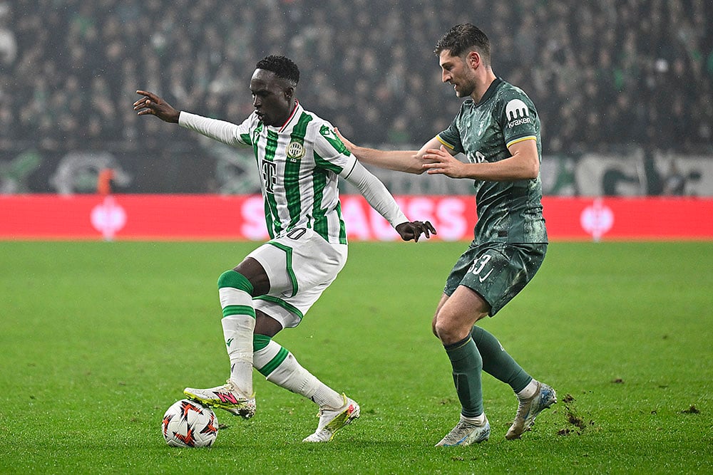 2024-25 UEFA Europa League Soccer Ferencvaros vs Tottenham Hotspur Photo gallery_Adama Traore