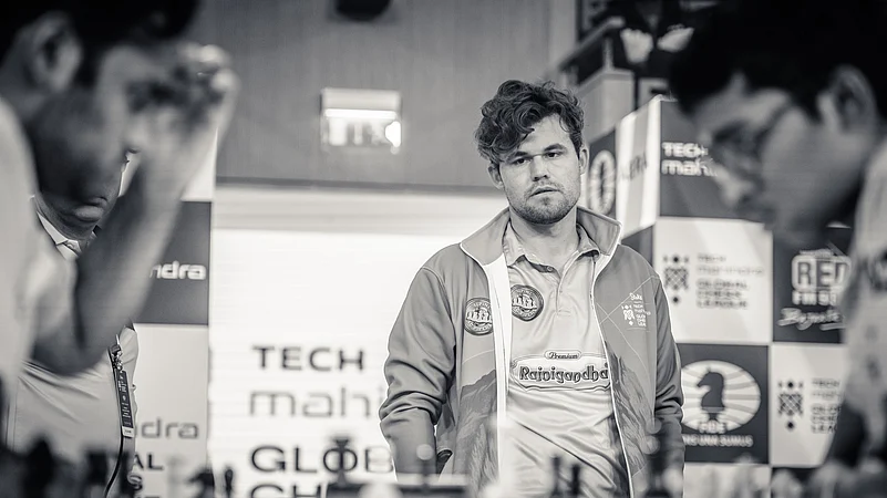 global chess league Magnus watches Arjun and Pragg closely