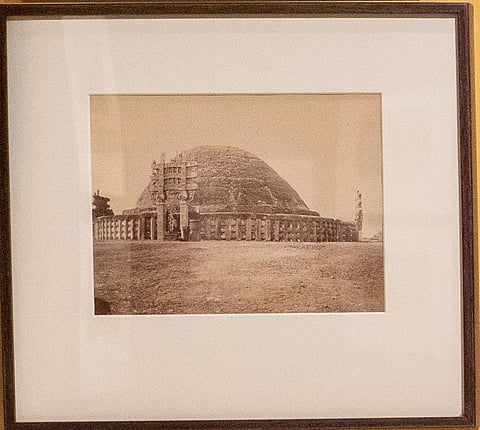 Sanchi Stupa in the 1880s