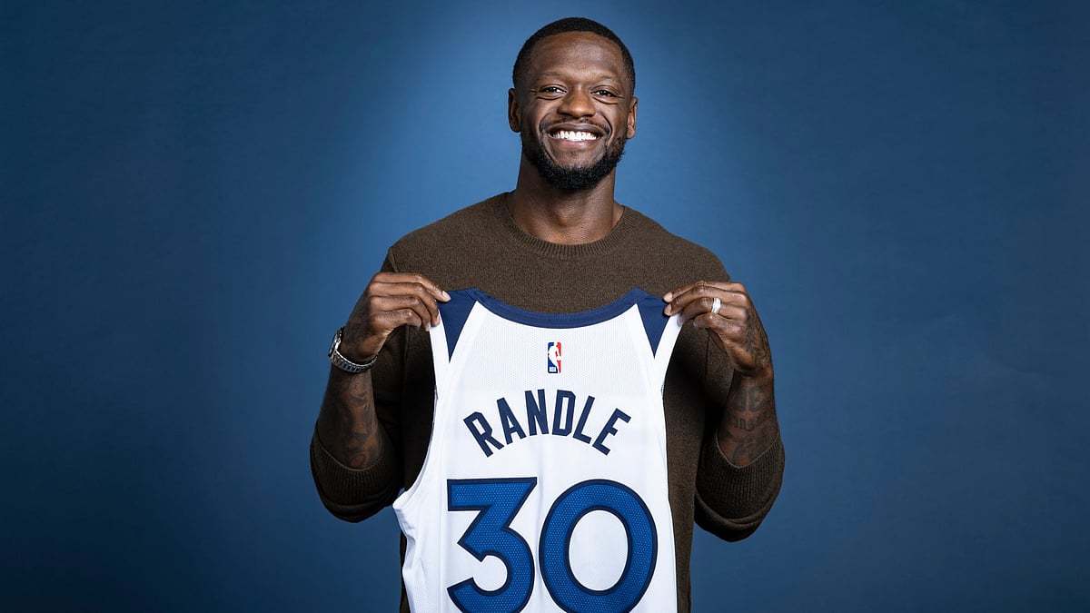 Minnesota Timberwolves' newest addition Julius Randle. - null