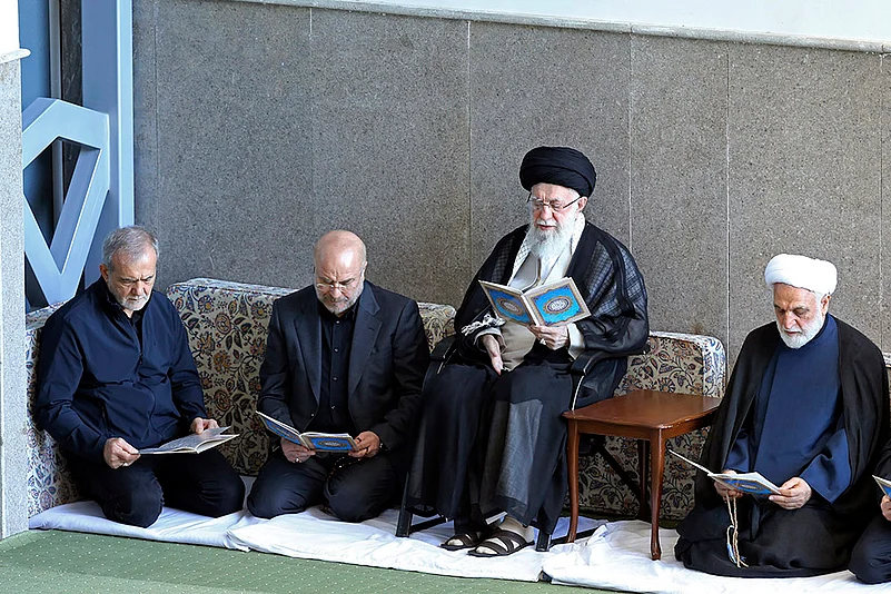 Lebanon Israel Mideast Tensions_Iranian supreme leader, Supreme Leader Ayatollah Ali Khamenei