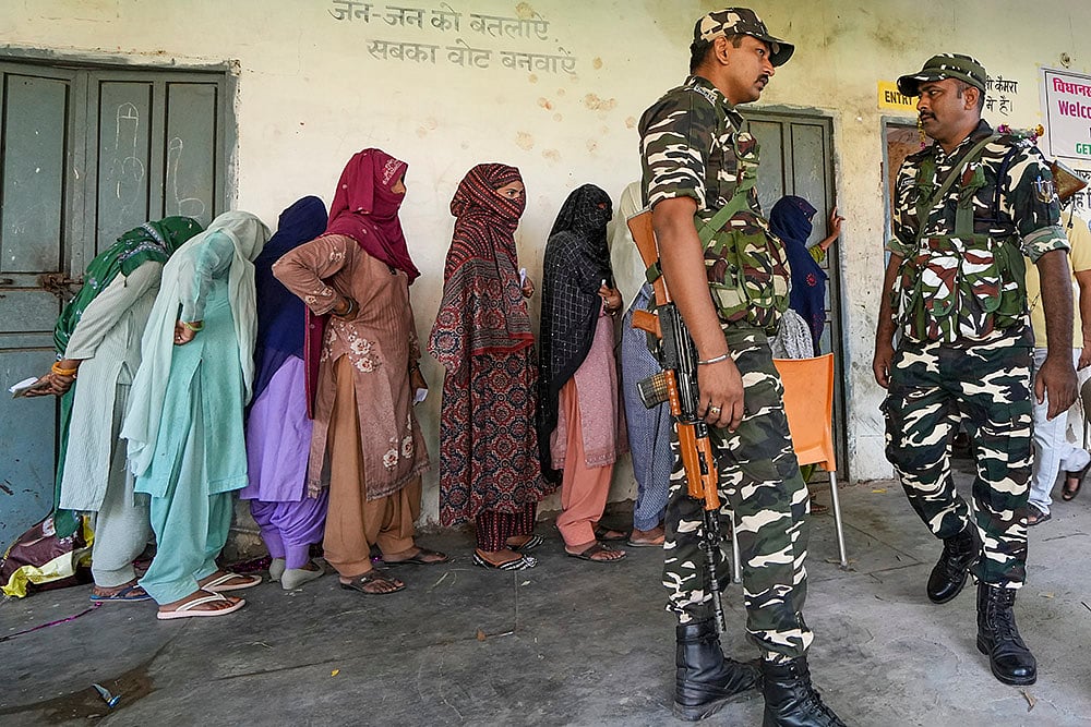 Voting for Haryana Assembly elections 2024 photo gallery