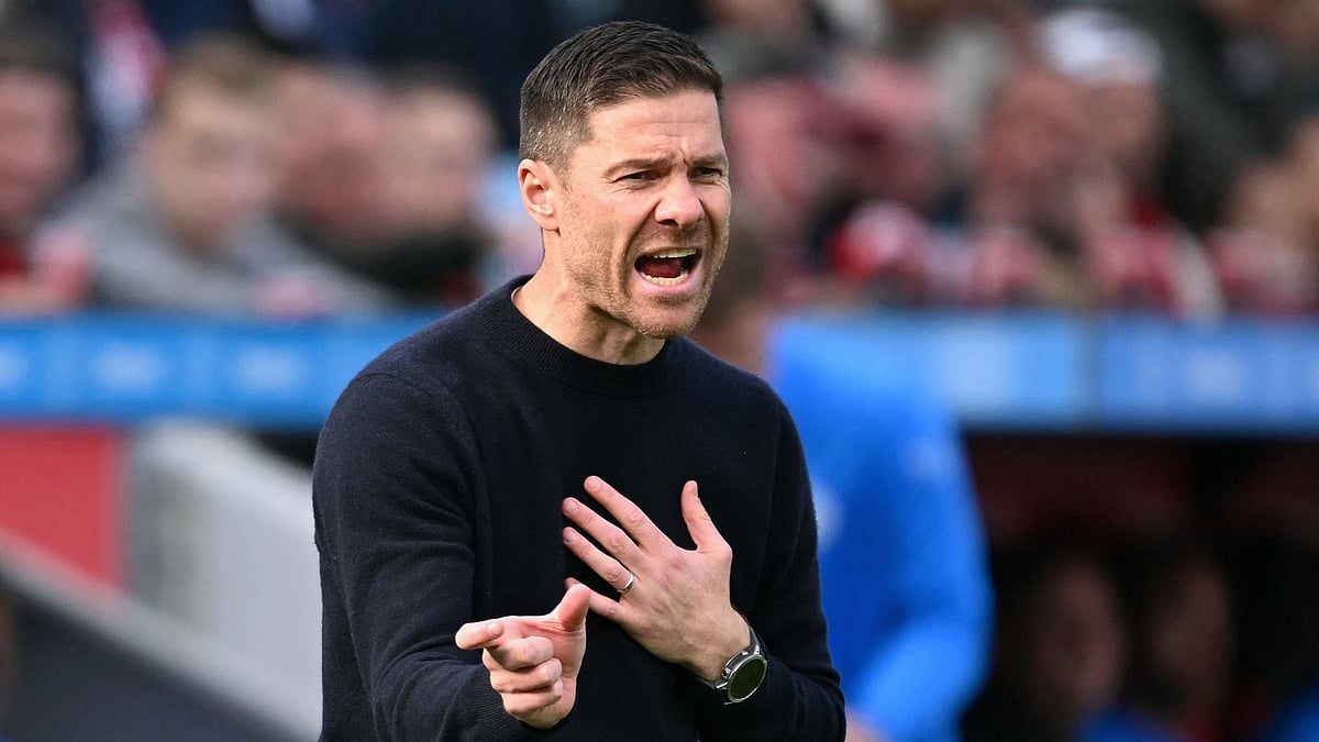 Xabi Alonso was left frustrated with his side's 2-2 draw with Holstein Kiel