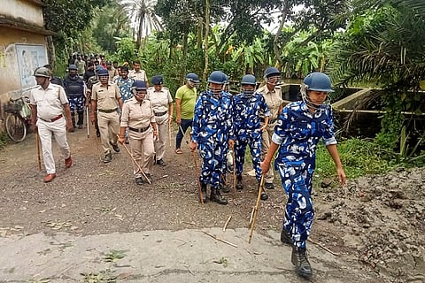 Protests after rape and murder incident in South 24 Parganas