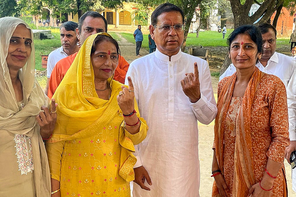 Voting for Haryana Assembly elections 2024_Rajesh Nagar