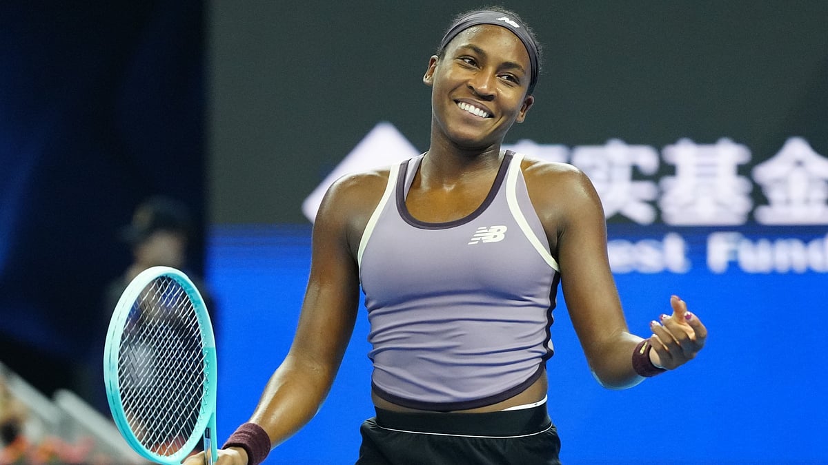 Coco Gauff at China Open. 