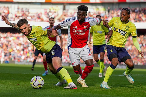 English Premier League Soccer Match