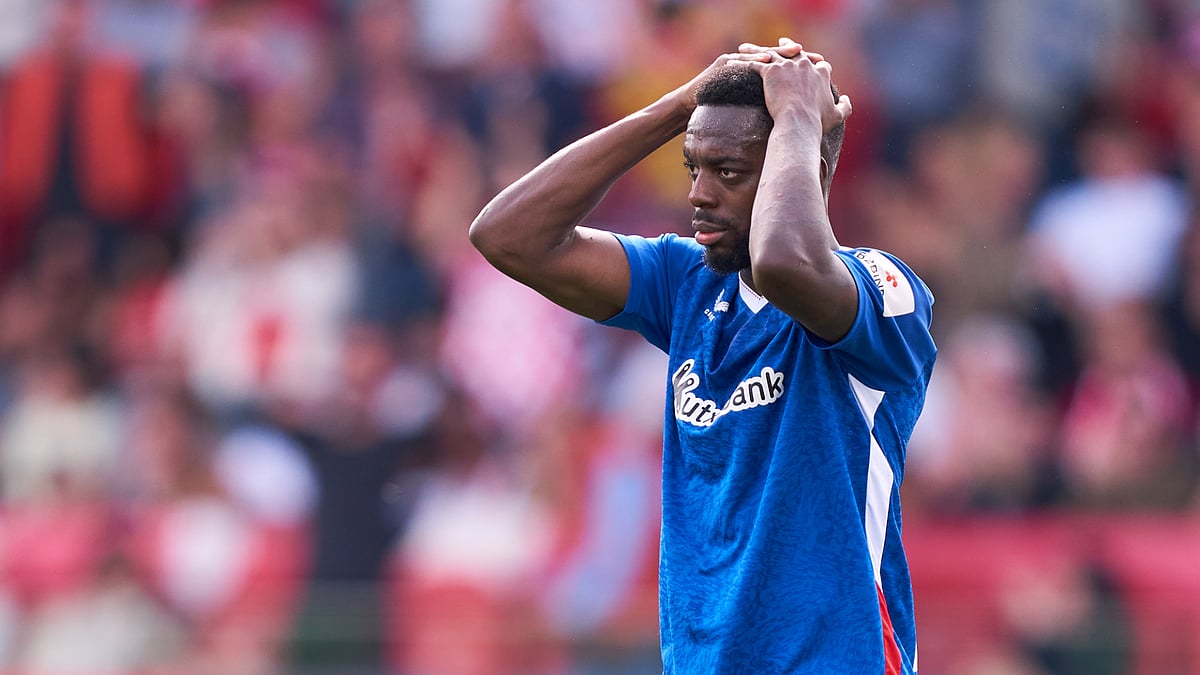Inaki Williams cut a frustrated figure after his side's penalty failures