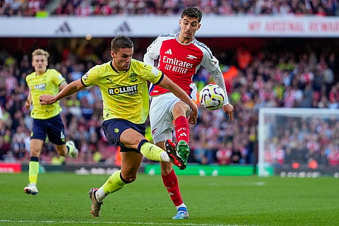 EPL: Arsenal vs Southampton