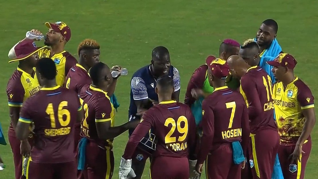 Photo: X | Mufaddal Vohra : West Indies cricket team.