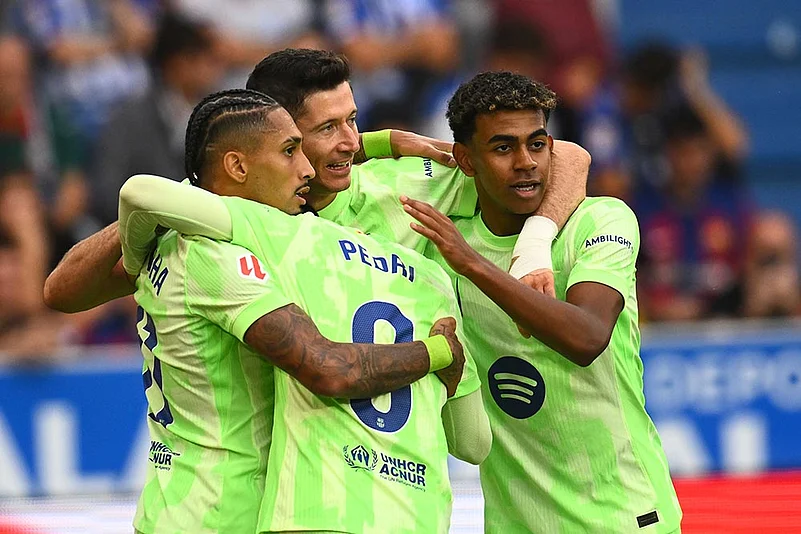 Spanish La Liga soccer match