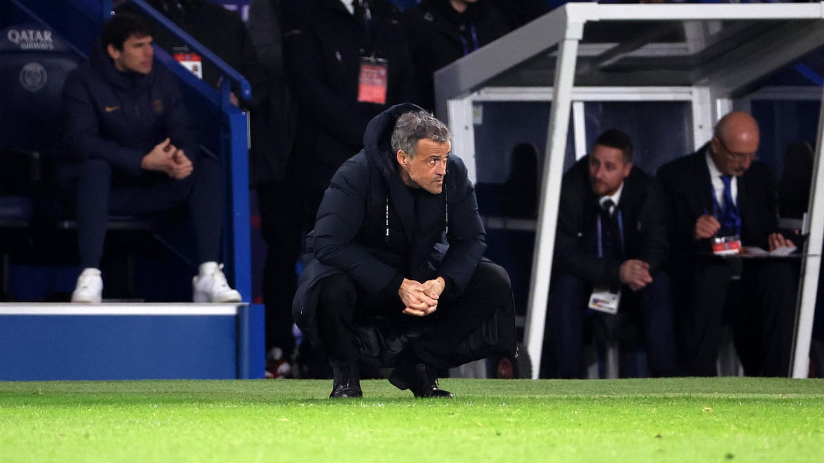 Luis Enrique's Paris Saint-Germain were knocked off top spot