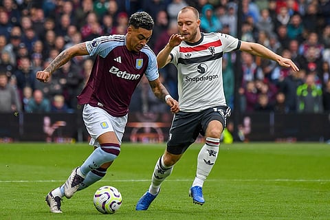 EPL: Aston Villa vs Manchester United