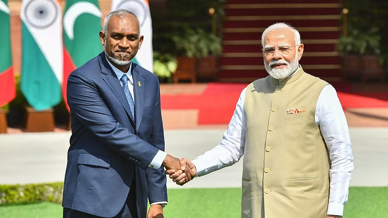 Maldives President Muizzu Meets PM Modi
