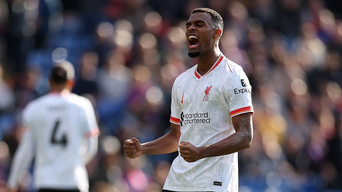 Liverpool midfielder Ryan Gravenberch - null