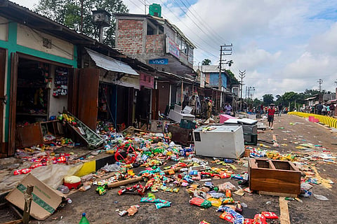 Clashes in Tripura