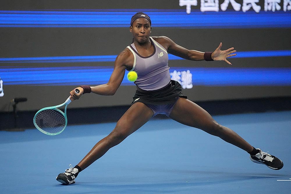 China Open Tennis: Coco Gauff vs Karolina Muchova