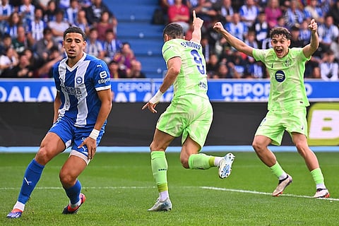 Spanish La Liga soccer match