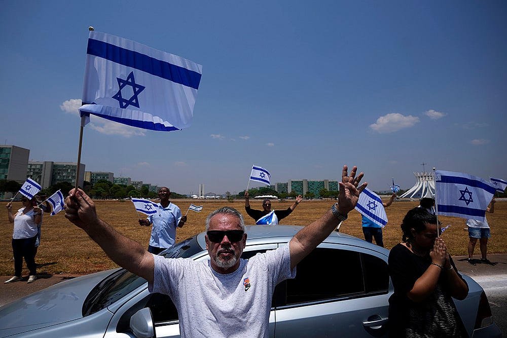 Mideast War Anniversary Global Reax: one-year anniversary of the Israel war in the Gaza Strip_7
