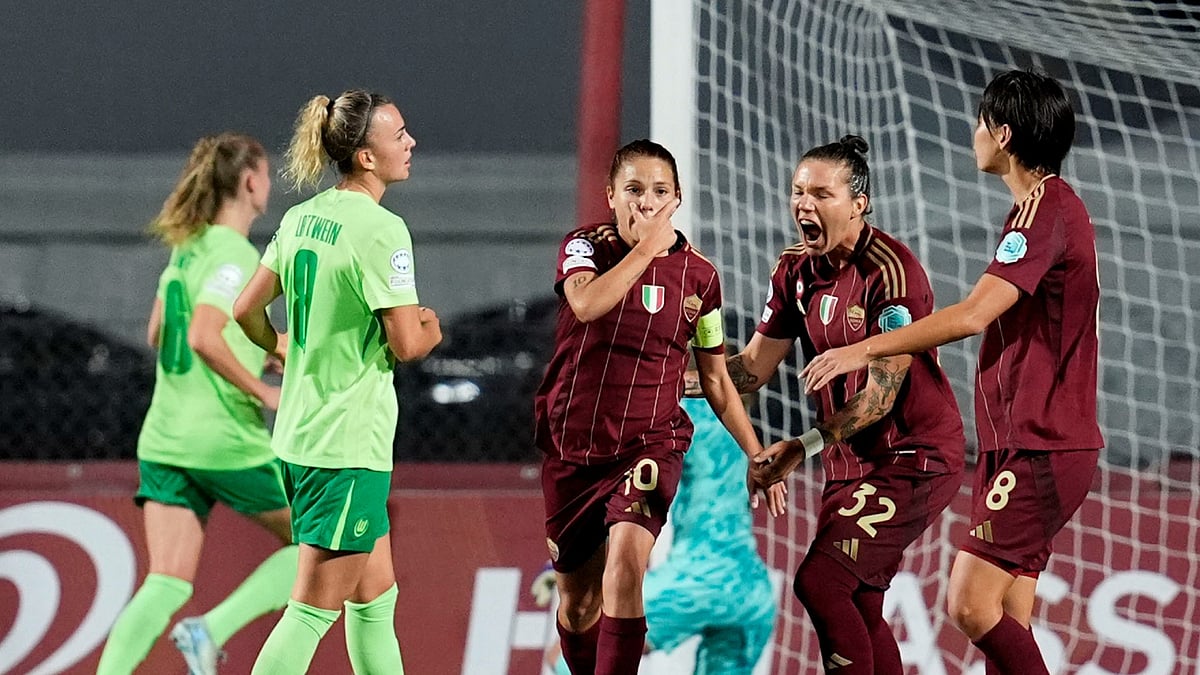 Roma beat Wolfsburg in the Champions League - null