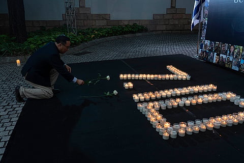 Mideast War Anniversary: Victor Gao pays tribute to victims of the Hamas attack in Beijing