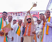 BJP Triumphs Again: Haryana's Preference For 'Double-Engine' Continues X : BJP's Ladwa candidate and Haryana CM Nayab Singh Saini
