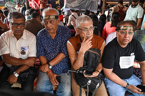 Hunger strike of Kolkata doctors 