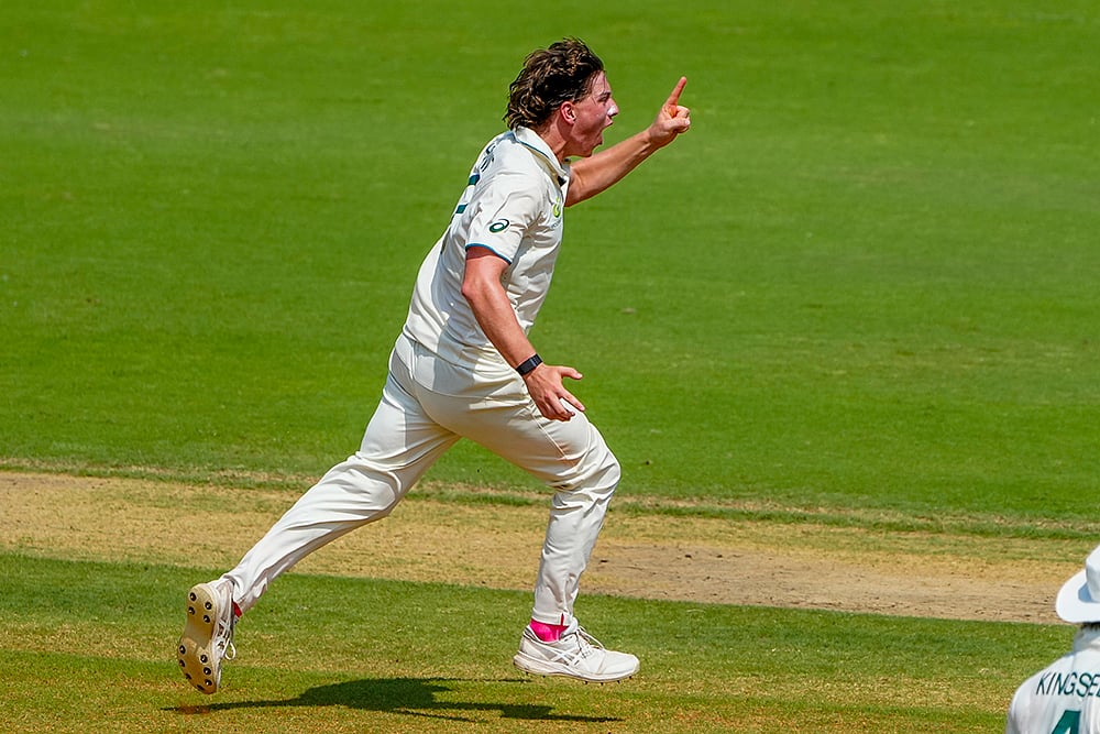 AUS U-19 vs IND U-19, 2nd Youth Test Christian Howe