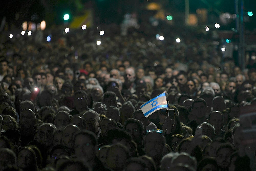Mideast War Anniversary Global Reax: one-year anniversary of the Israel war in the Gaza Strip_5